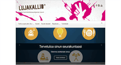 Desktop Screenshot of lujakallio.fi